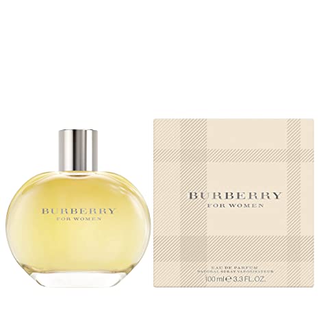 Burberry Classic Eau de Perfume for Women, 3.3 Oz