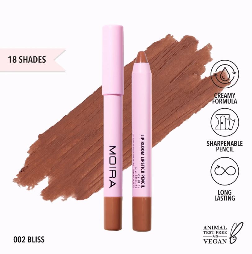 Moira Lip Bloom Lipstick Pencil - Bliss
