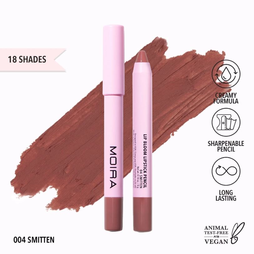 Moira Lip Bloom Lipstick Pencil - Smitten
