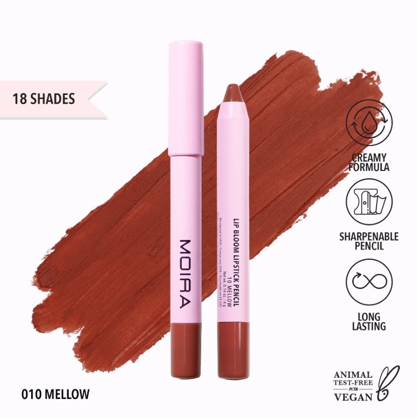 Moira Lip Bloom Lipstick Pencil - Mellow