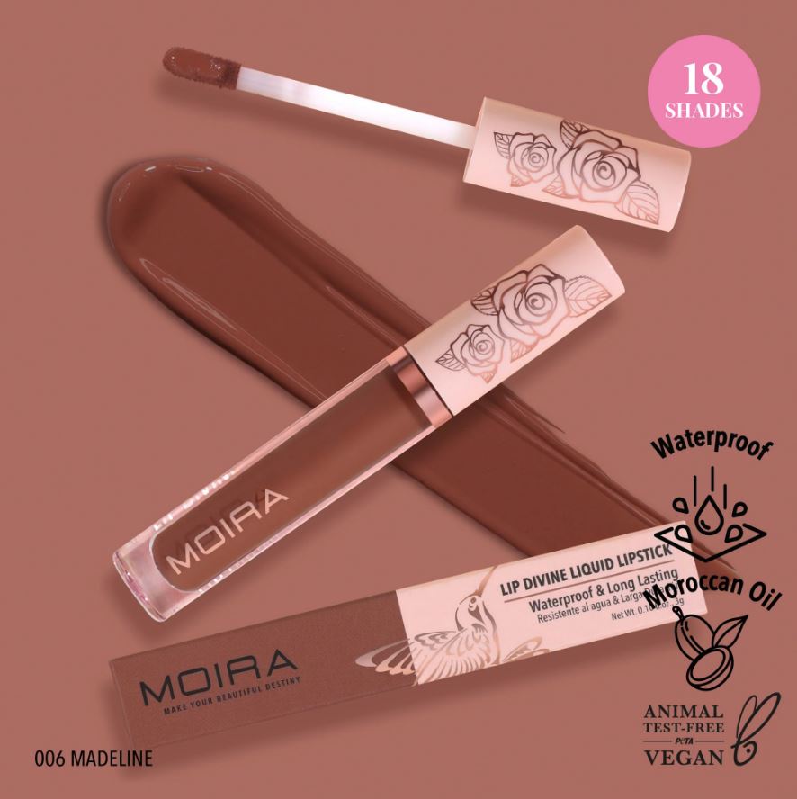 Moira Beauty Lip Divine Liquid Lipstick - Madeline