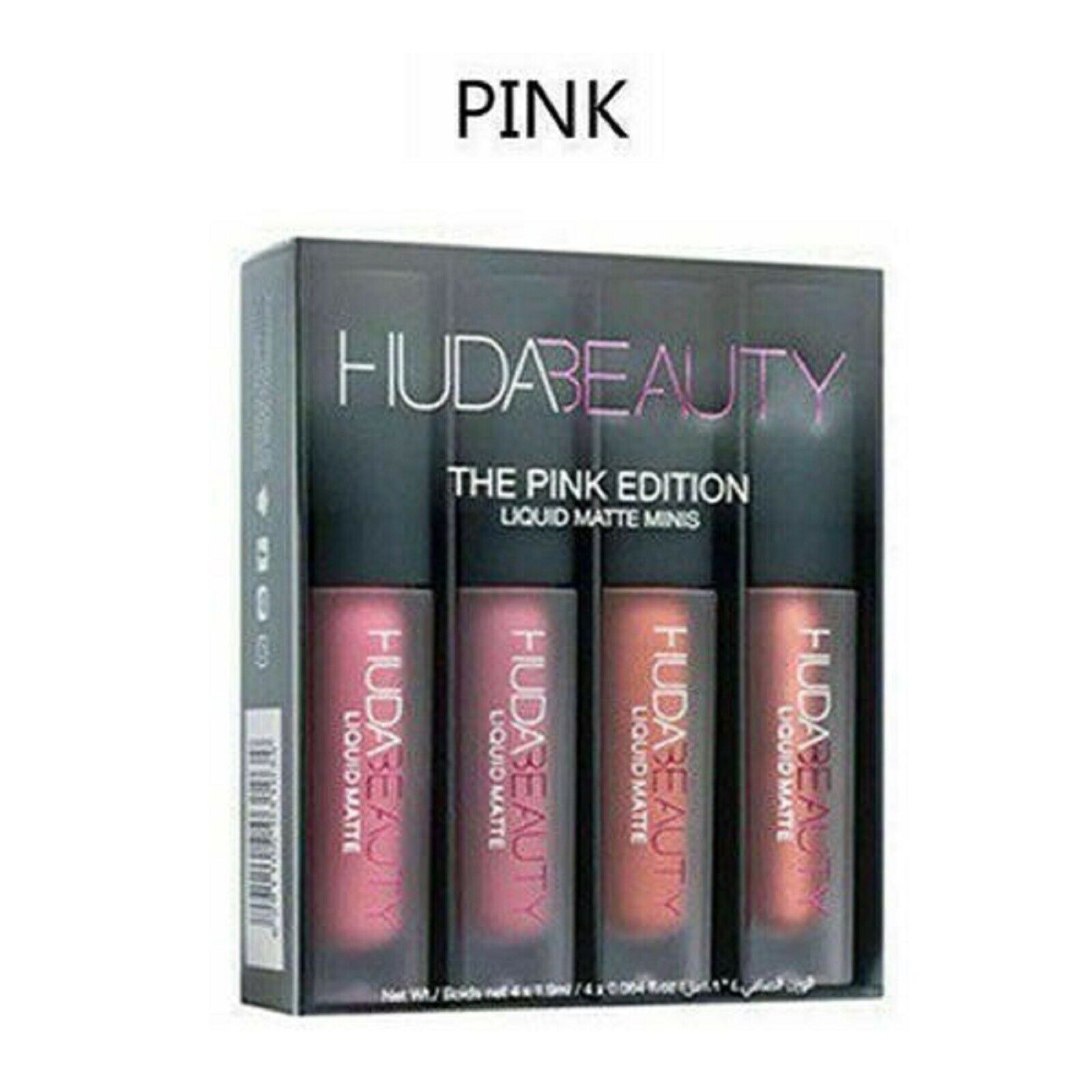 Huda Beauty Liquid  Lip Gloss - Pink Edition