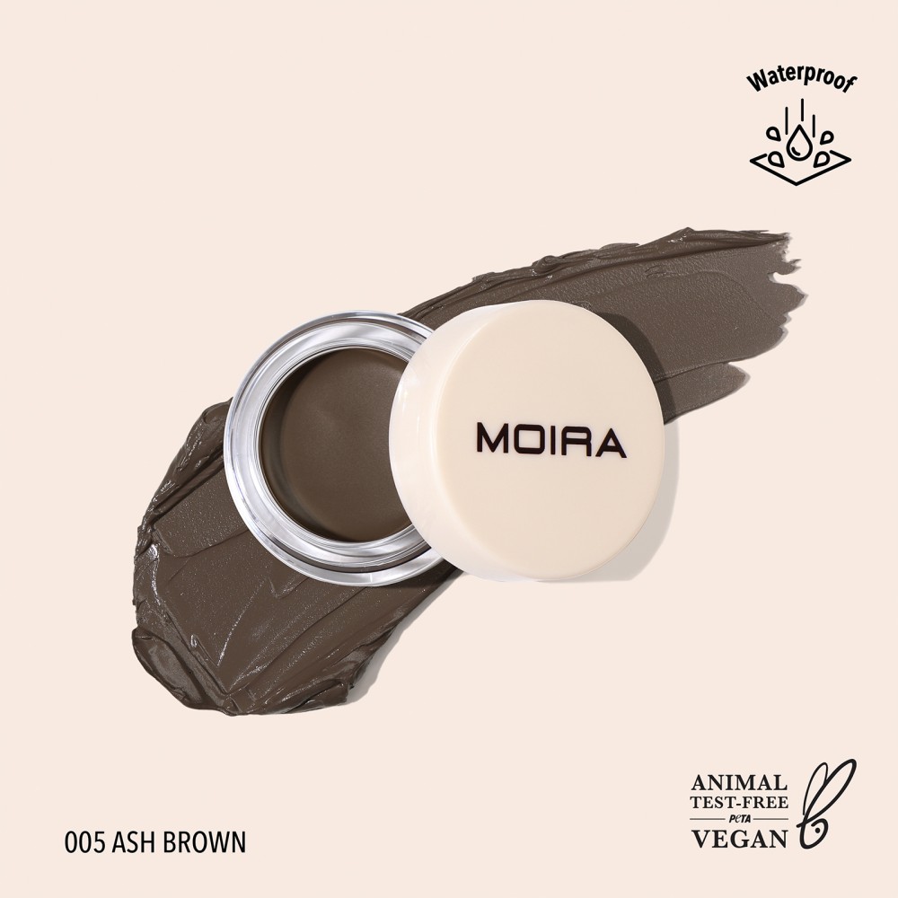 Moira Define & Sculpt Brow Pomade - Ash Brown
