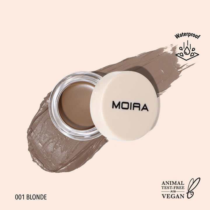 Moira Define & Sculpt Brow Pomade - Blonde